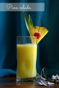 Pina colada (non alcoholic version) / Virgin Pina colada / Summer