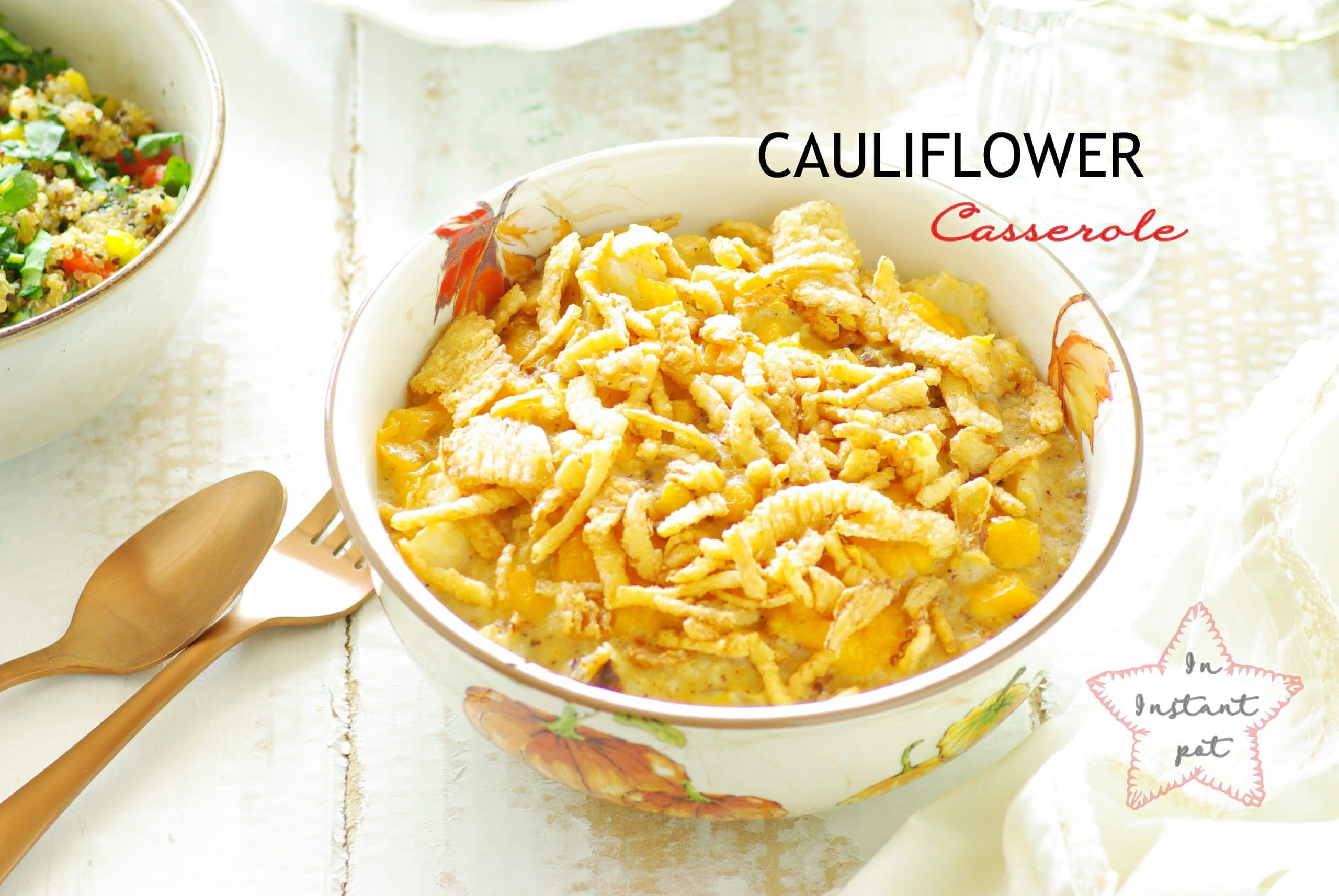 cauliflower casserole in instant pot