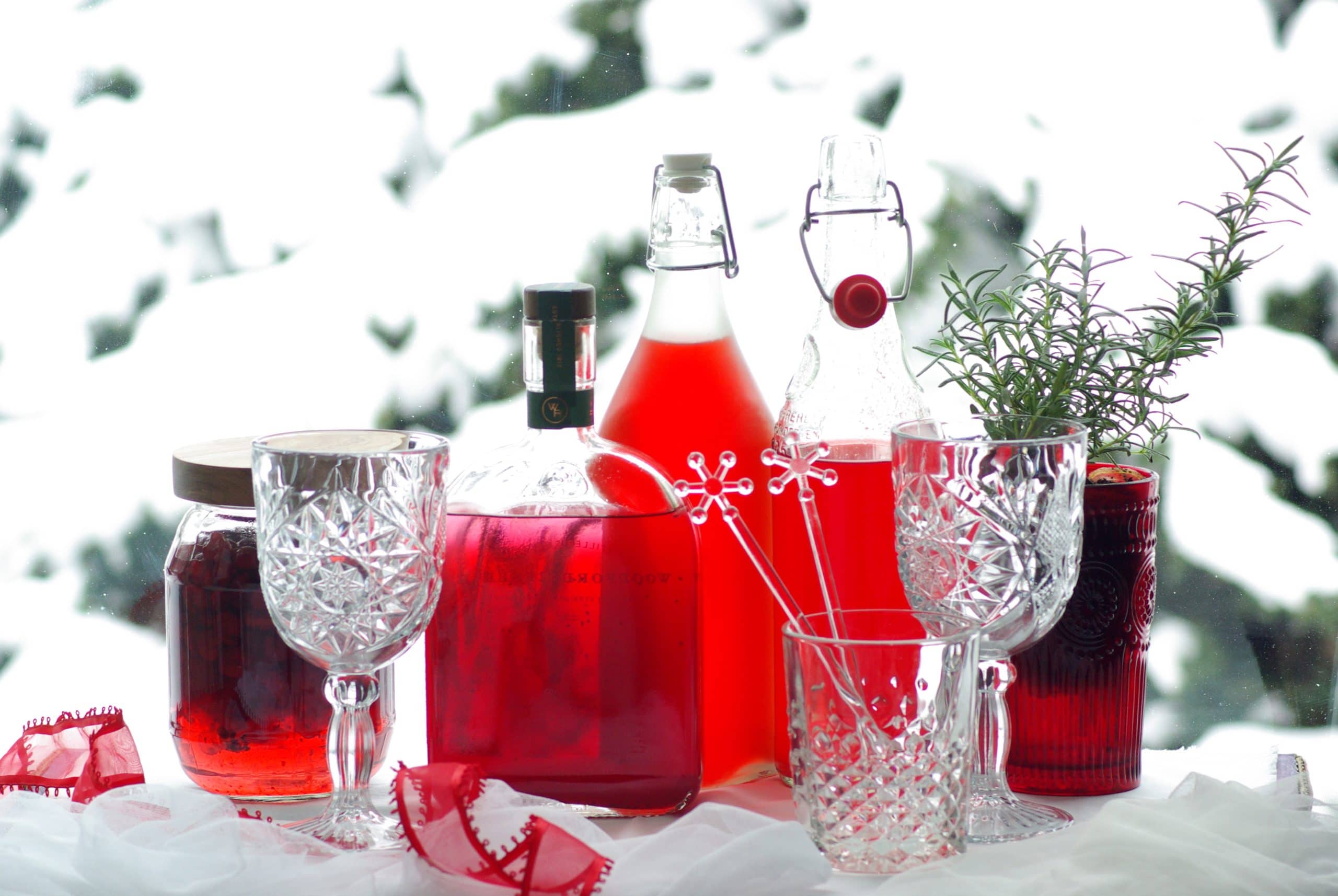 cranberry infused vodka