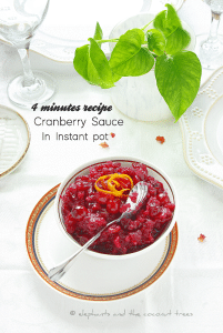 cranberry sauce in 4 minutes