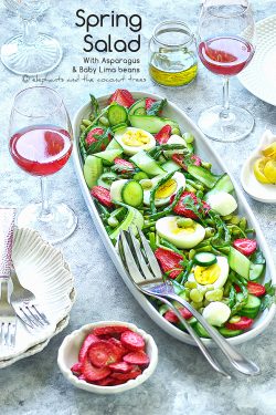 Spring salad with Asparagus